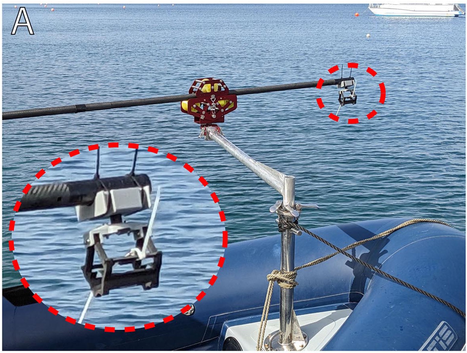 Deployment using a pole